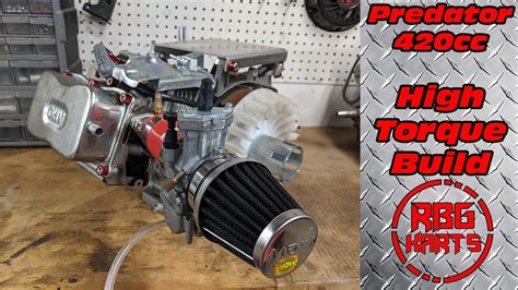 Featured in video #6. . Predator 420cc turbo kit